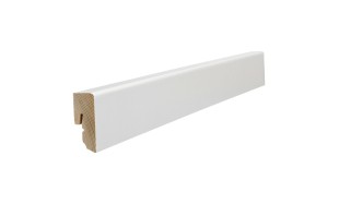 Medinė laminuota grindjuostė Haro Balta RAL 9016 16*40 MM