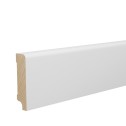 Medinė laminuota grindjuostė Haro Balta RAL 9016 16*60 MM