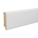 Medinė laminuota grindjuostė Haro Balta RAL 9016 16*60 MM su izoliacine juosta
