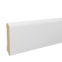 Medinė laminuota grindjuostė Haro Balta RAL 9016 10*70 MM