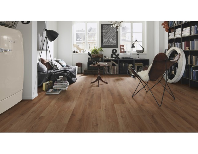 Vinilo danga Wineo 800 Wood XL Ąžuolas Stavanger Brown 2.5 MM