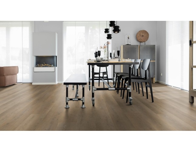 Vinilo danga Wineo 800 Wood XL Ąžuolas Palermo Brown 2.5 MM