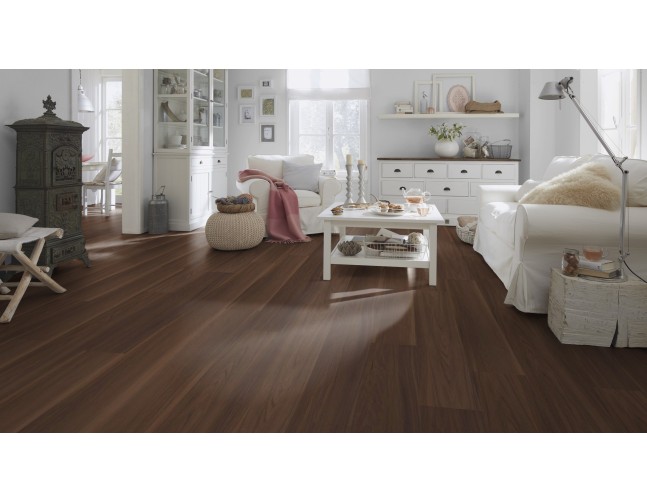 Vinilo danga Wineo 800 Wood XL Riešutas Bergamo Dark 2.5 MM