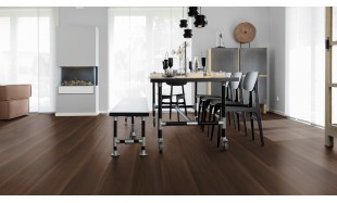 Vinilo danga Wineo 800 Wood XL Riešutas Bergamo Dark 2.5 MM