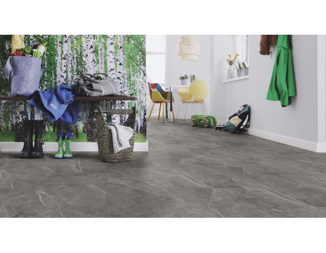 Vinilo danga Wineo 800 Stone XL Marmuras Bergen Grey 2.5 MM