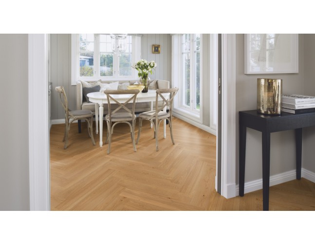 Dvisluoksnis parketas Boen Herringbone Ąžuolas Adagio 137 MM
