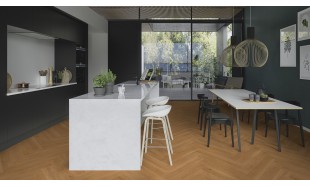 Dvisluoksnis parketas Boen Herringbone Ąžuolas Adagio 137 MM