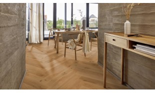 Dvisluoksnis parketas Boen Herringbone Ąžuolas Animoso 137 MM