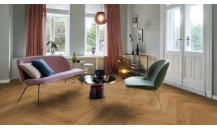 Dvisluoksnis parketas Boen Herringbone Ąžuolas Animoso 137 MM