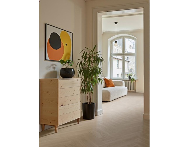 Dvisluoksnis parketas Boen Herringbone Ąžuolas Pale White Andante 137 MM