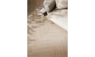 Dvisluoksnis parketas Boen Herringbone Ąžuolas Pale White Andante 137 MM