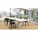 Dvisluoksnis parketas Boen Herringbone Ąžuolas Pale White Andante 137 MM