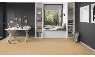 Dvisluoksnis parketas Boen Herringbone Ąžuolas Pale White Andante 137 MM