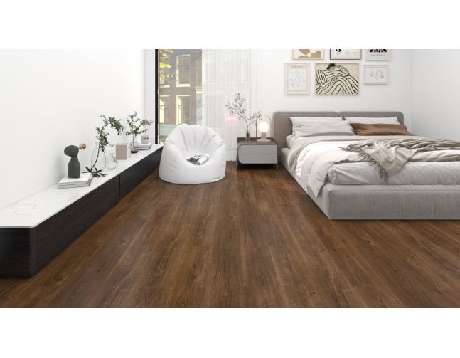 Akustinė SPC vinilinė grindų danga Nomad Flo Classic Plank Valdivia