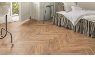 Akcija! Laminuotos grindys Kaindl Masterfloor Maestro Herringbone 8.0 Ąžuolas Bamburgh
