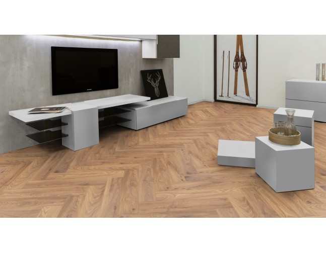 Akcija! Laminuotos grindys Kaindl Masterfloor Maestro Herringbone 8.0 Ąžuolas Bamburgh