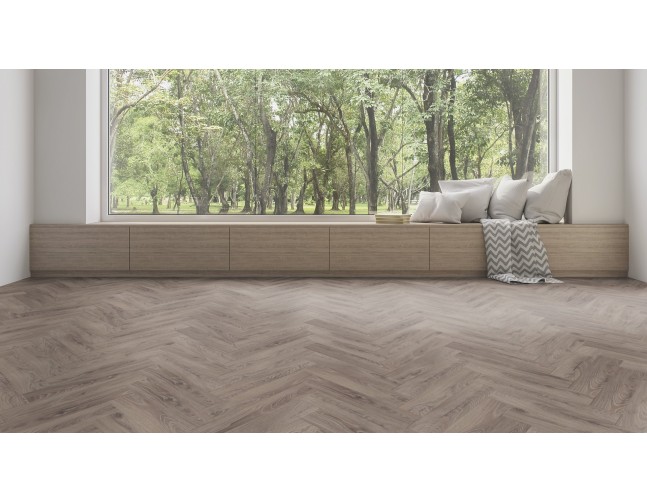 Akcija! Laminuotos grindys Kaindl Maestro Herringbone 8.0 Ąžuolas Raby