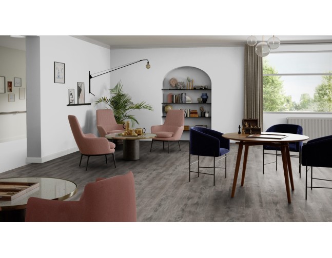 Vinilo danga Tarkett Starfloor Click Ultimate 55 Ąžuolas Weathered Anthracite
