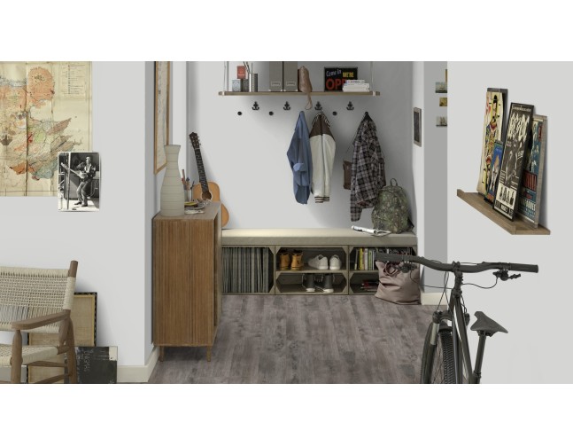 Vinilo danga Tarkett Starfloor Click Ultimate 55 Ąžuolas Weathered Anthracite