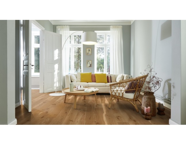 Trisluoksnė parketlentė Boen Gent Castle Plank Ąžuolas Vivo 209 MM