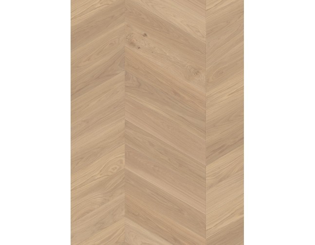 Trisluoksnis parketas Boen Chevron Ąžuolas Adagio White EB482MCD + EB482MDD