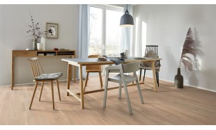 IŠPARDAVIMAS Trisluoksnė parketlentė Boen 4- strip Ąžuolas Promo White 13,2 MM