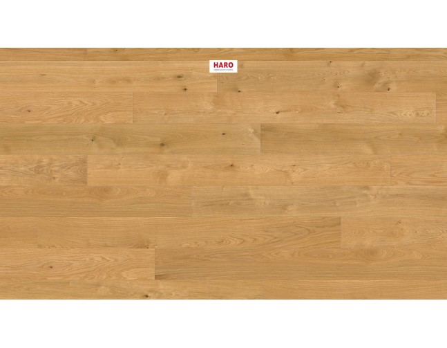 Akcija! Trisluoksnė parketlentė Haro Plank 1750 MM Ąžuolas Elegant 4V