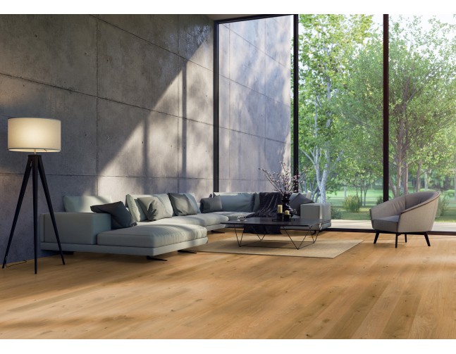 Akcija! Trisluoksnė parketlentė Haro Plank 1750 MM Ąžuolas Elegant 4V