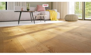 Akcija! Trisluoksnė parketlentė Haro Plank 1750 MM Ąžuolas Elegant 4V