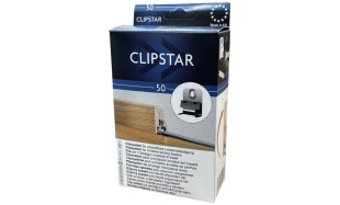 IŠPARDAVIMAS (Pažeista pakuotė) Grindjuosčių laikiklis Pedross Clipstar (50 vnt.)