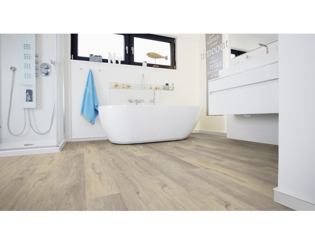 IŠPARDAVIMAS Vinilo danga Wineo 800 Wood L Ąžuolas Stockholm Taupe 2.5 MM