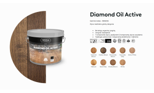 Alyva medinėms grindims Woca Daimond Oil Active Carbon Black, 2,5 L