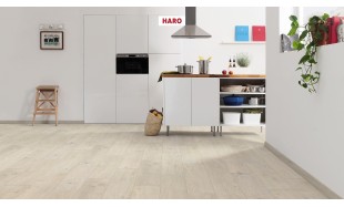 Laminuotos grindys Haro Tritty 200 Aqua Ąžuolas Sicilia White