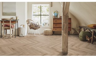 Vinilinė grindų danga Tarkett Herringbone Rigid Ąžuolas Delicate WARM GREY