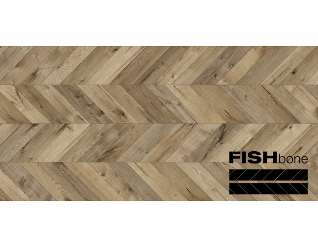 Laminuotos grindys Kaindl Natural Touch Wide 8.0 Fishbone