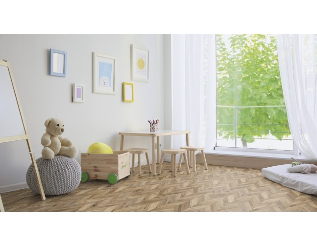Akcija! Laminuotos grindys Kaindl Natural Touch Wide 8.0 Fishbone Ąžuolas Fortress Rochesta