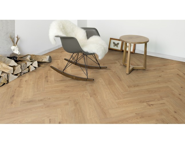 Akcija! Laminuotos grindys Kaindl Masterfloor Maestro Herringbone 8.0 Ąžuolas Edinburgh