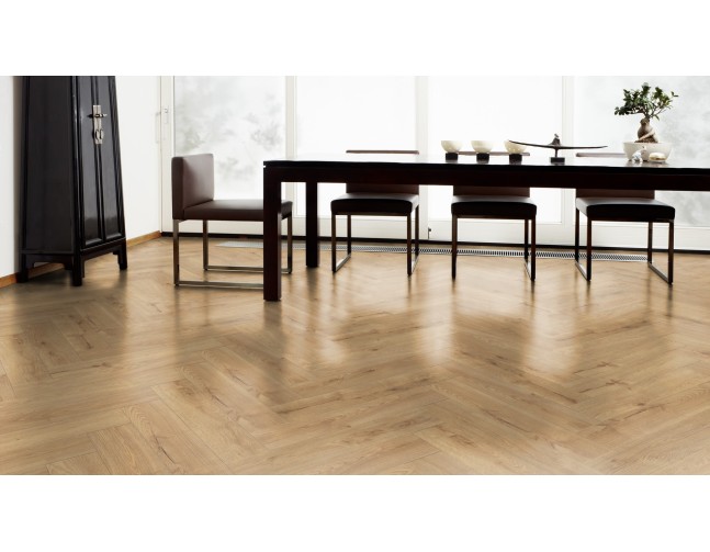 Akcija! Laminuotos grindys Kaindl Masterfloor Maestro Herringbone 8.0 Ąžuolas Edinburgh