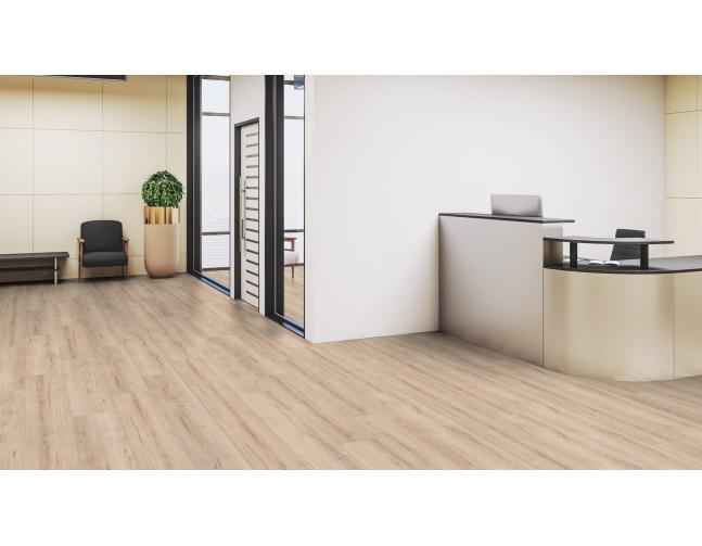Akcija! Laminuotos grindys Kaindl AquaPro Select Natural Touch Standard Plank 12.0 Ąžuolas Evoke Sandolo