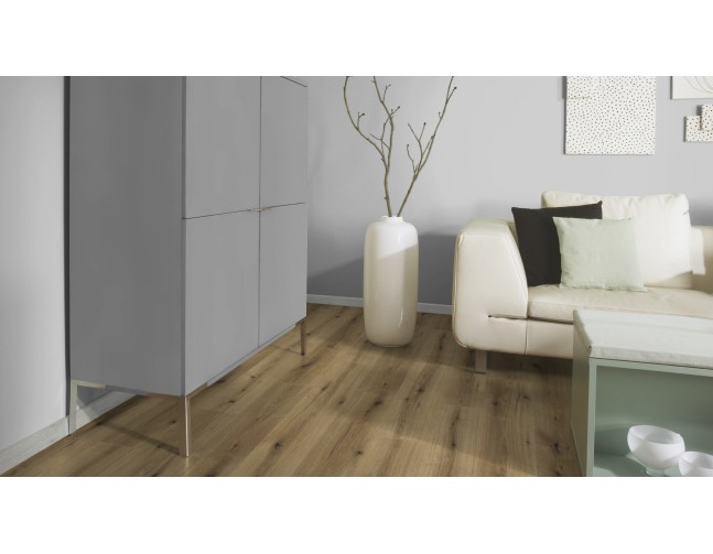 Laminuotos grindys Kaindl AQUApro Select Natural Touch 8.0 Standard Plank Evoke Knot Sunset