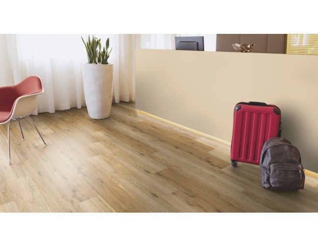 Akcija! Laminuotos grindys Kaindl AquaPro Select Natural Touch Standard Plank 12.0 Hickory Oregon