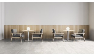 Laminuotos grindys Kaindl AQUApro Select Natural Touch 8.0 Tile Betonas Opalgrey