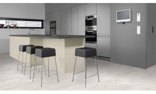 Laminuotos grindys Kaindl AQUApro Select Natural Touch 8.0 Tile Betonas Opalgrey