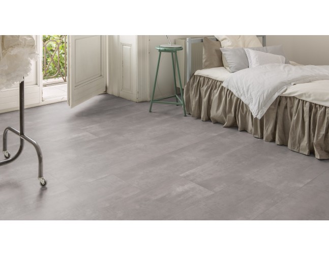Laminuotos grindys Kaindl AQUApro Select Natural Touch 8.0 Tile Betonas Art Pearlgrey