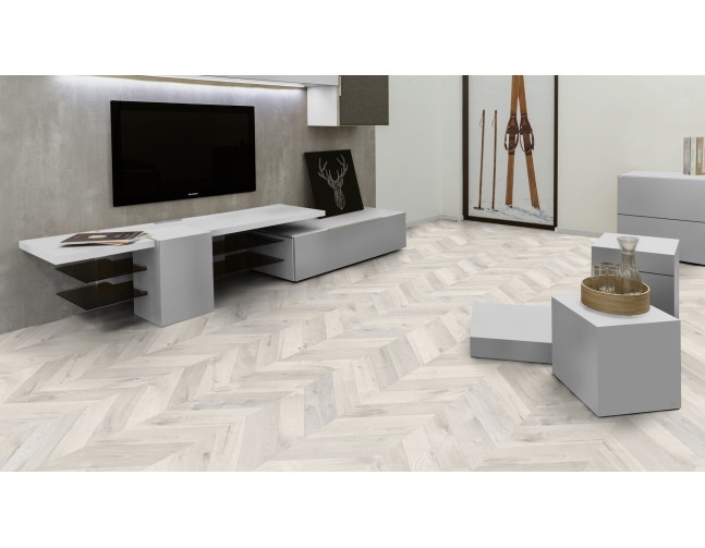 Laminuotos grindys Kaindl Natural Touch Wide 8.0 Fishbone Ąžuolas Alnwig