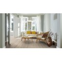 Akcija! Trisluoksnė parketlentė Boen Castle Live Pure Ąžuolas Pale White Shabby 209 MM