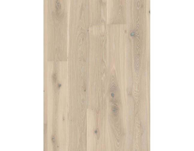 Akcija! Trisluoksnė parketlentė Boen Castle Live Pure Ąžuolas Pale White Shabby 209 MM
