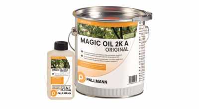 Alyva medinėms grindims Pallmann Magic Oil 2K, 1 l nuotrauka