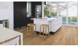 Trisluoksnė parketlentė Boen Plank Ąžuolas Rock White 13 MM