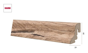 Laminuota grindjuostė Haro Ąžuolas Italica Creme 19*39S MM